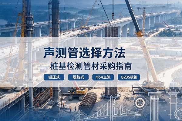 丹东声测管选型标准