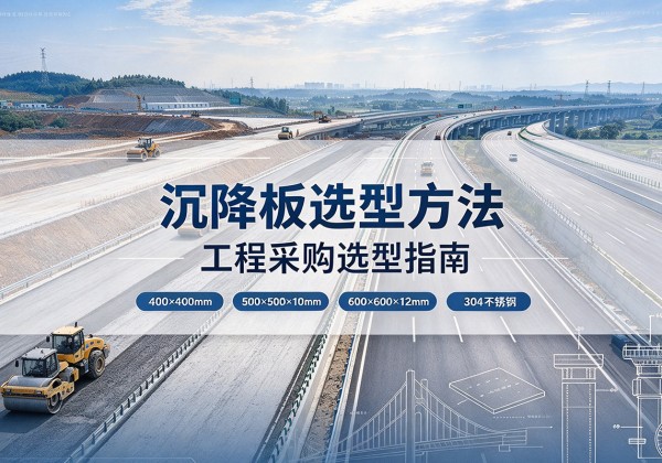丹东沉降板选择方法